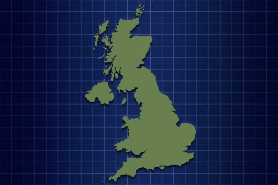 UK map